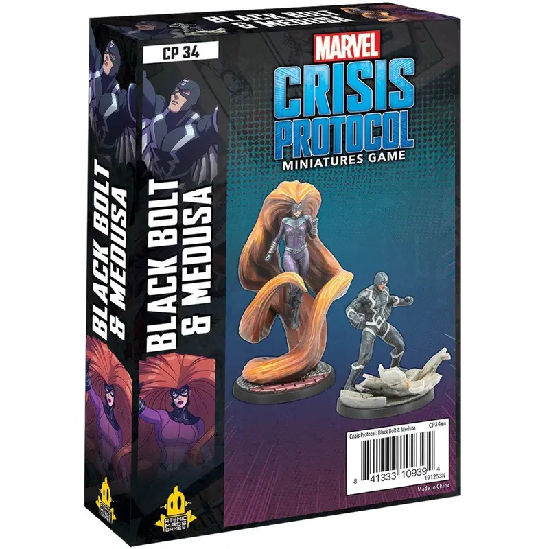 Marvel Crisis Protocol: Black Bolt & Medusa