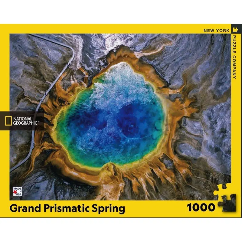 National Geographic: Grand Prismatic Springs (New York Puzzle Company 1000pc)