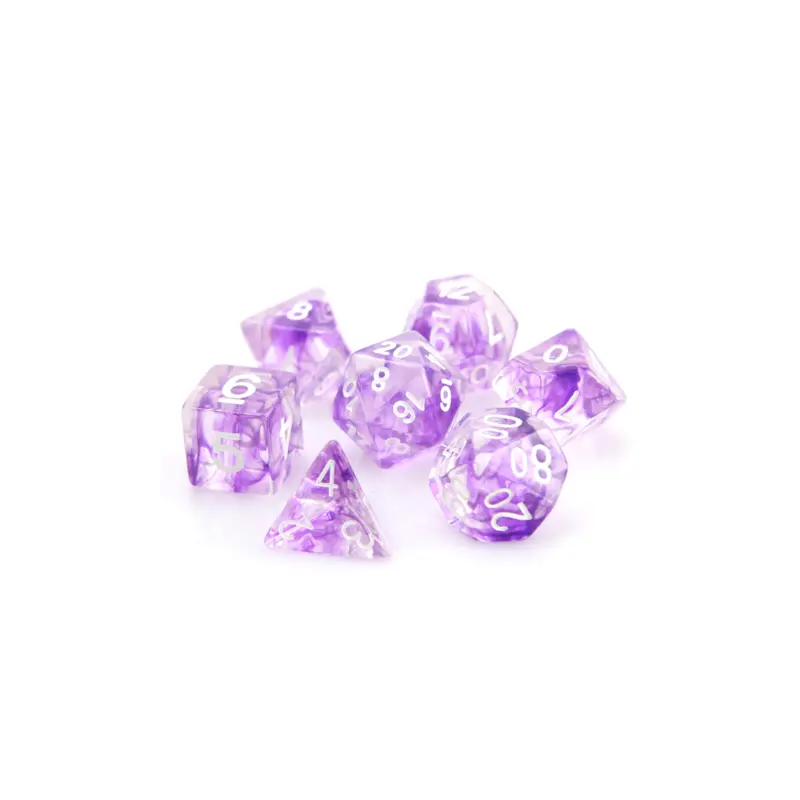 Purple Wisp (7-Die RPG Set)