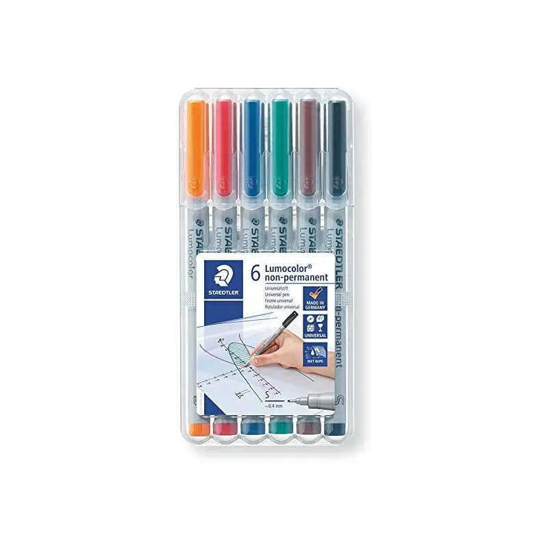 Staedtler Wet Erase Pens (Pack of 6)