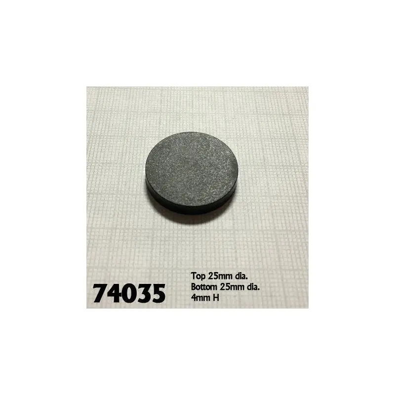 Reaper Base Boss: 1 Inch Stand RPG Base Plastic (74035)