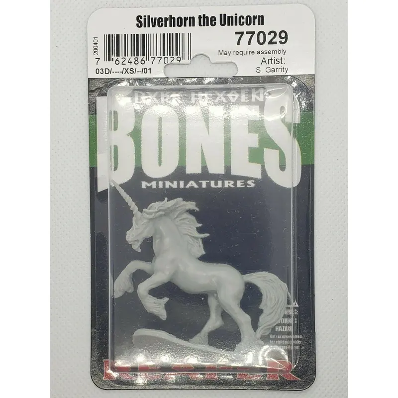 Reaper Bones: Silverhorn the Unicorn (77029)