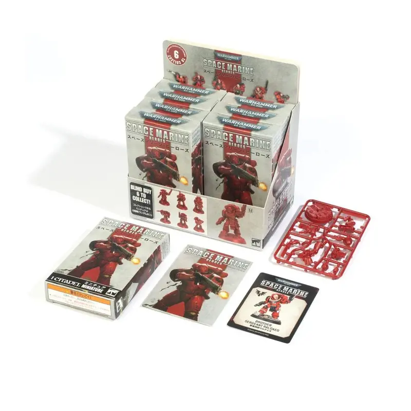 Space Marine Heroes 2022 Blood Angels Collection One Full Box October 8th