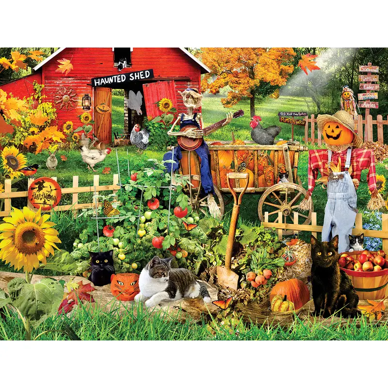 Halloween Harvest 300pc Puzzle