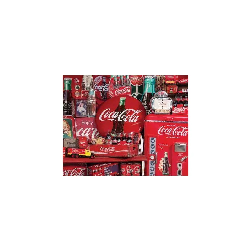 Coca Cola Then and Now (Springbok 1000pc)