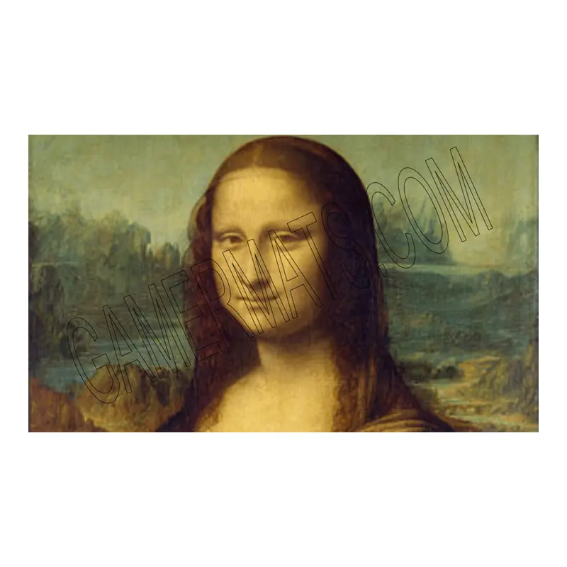 Mona Lisa  GamerMats 24" x 14"