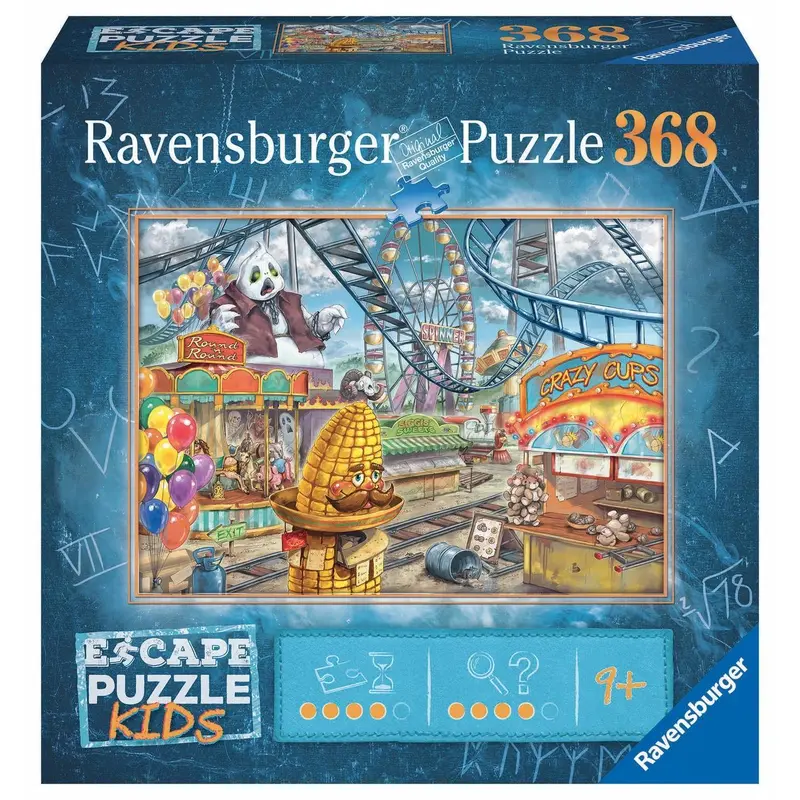 Escape Puzzle Kids: Amusement Park Plight (Ravensburger 368pc)