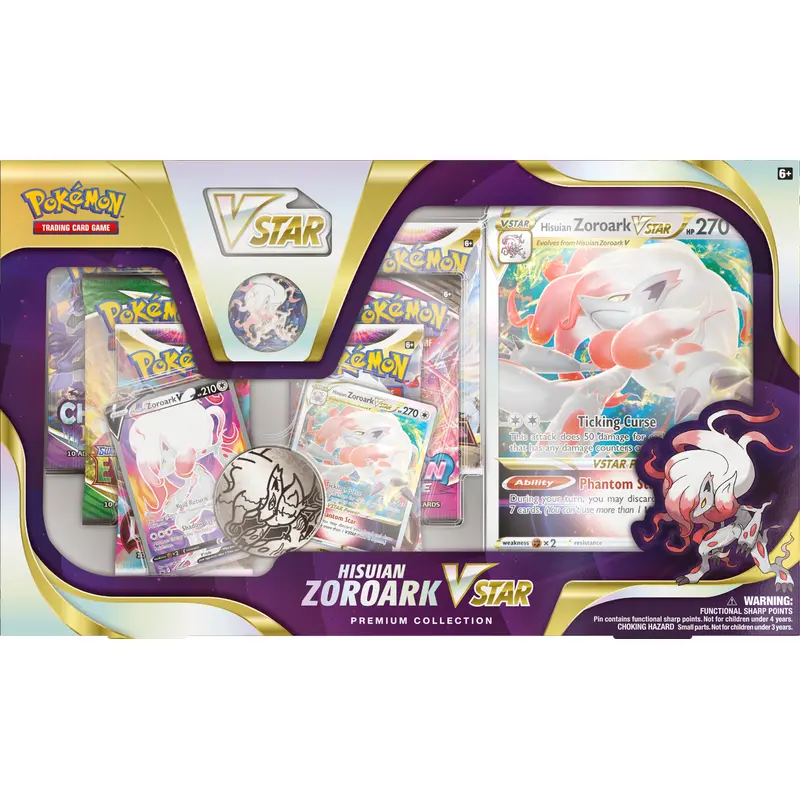 POKEMON HISUIAN ZOROARK VSTAR PREMIUM COLL