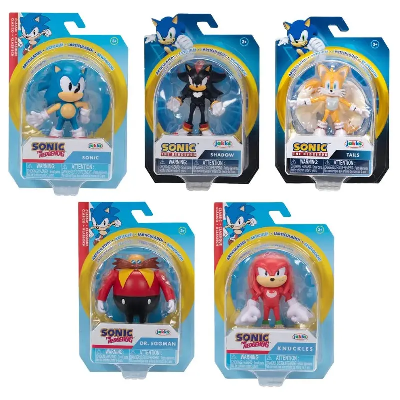 2.5" SONIC THE HEDGEHOG SINGLE FIGURE