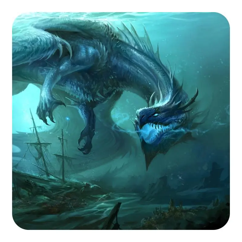 Coaster - Dragon from the Depths