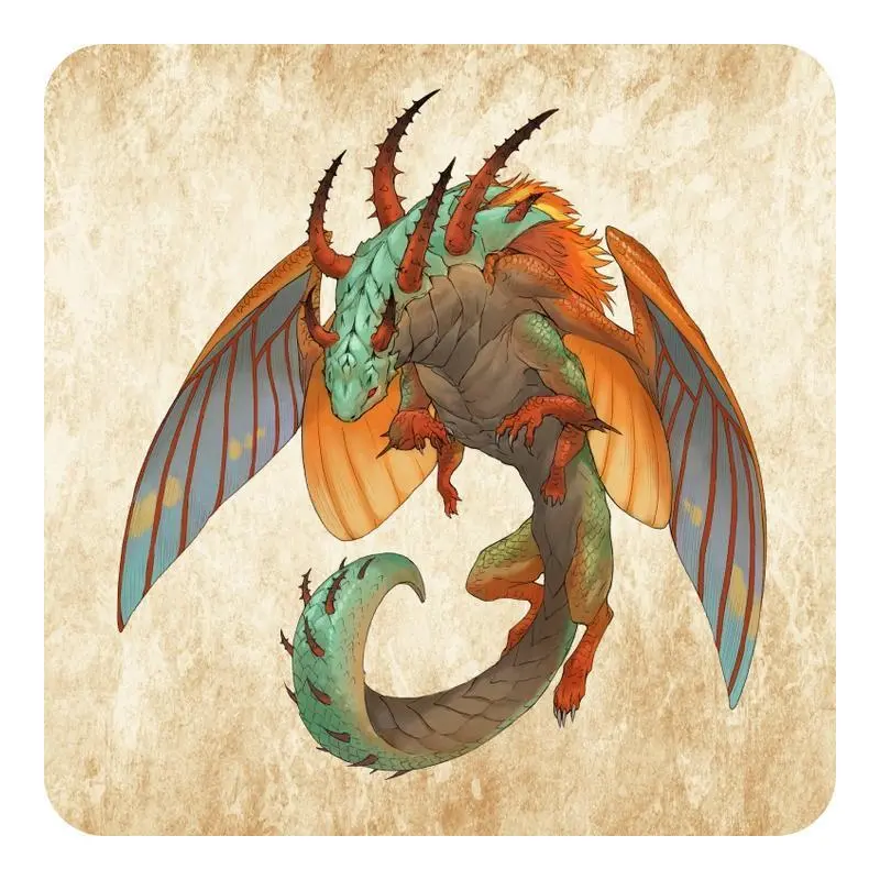 Coaster - Royal Walnut Moth