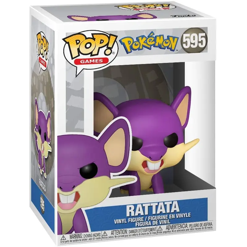 Funko Pokemon POP! Games Rattata 595