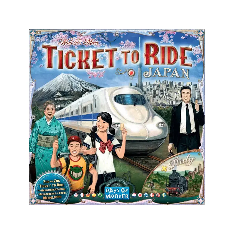 Ticket to Ride Map Collection: Volume 7 Japan & Italy