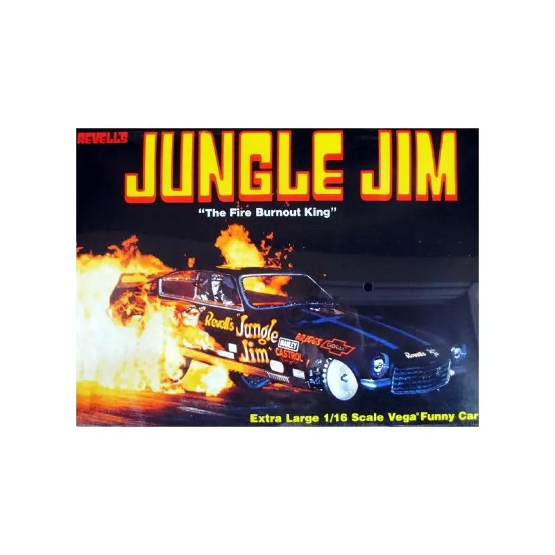 Atlantis: Jungle Jim Funny Car 1/16 BIG SCALE MADE IN THE USA