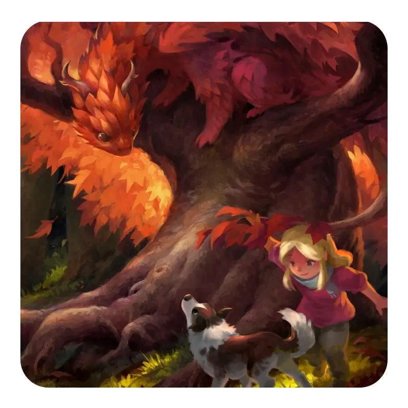 Coaster - Autumn Dragon