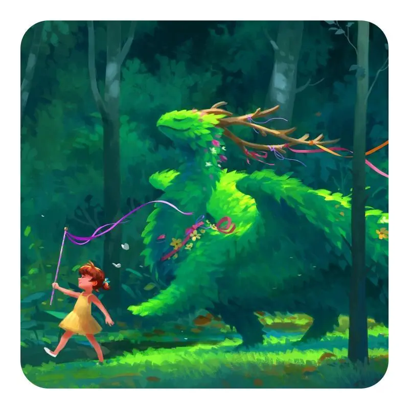 Coaster - Forest Parade