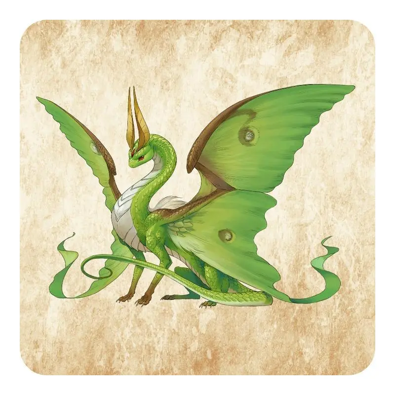 Coaster - Luna Moth Dragon