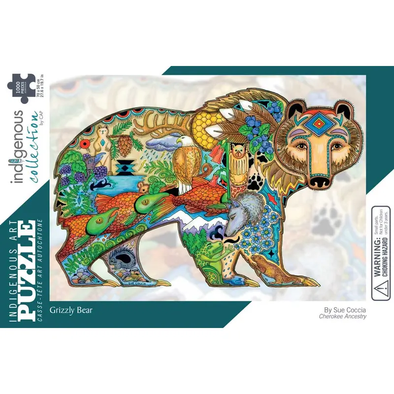 Grizzly Bear 1000 PIECE PUZZLE