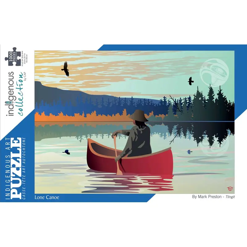 Lone Canoe 1000 PIECE PUZZLE