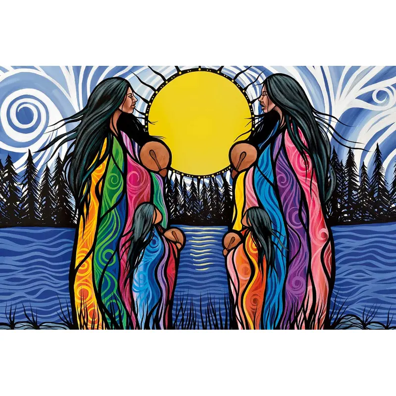 MOTHER DAUGHTER WATER SONG DIAMOND ART KIT