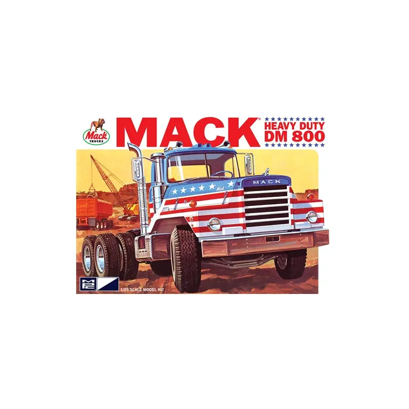 MPC MACK DM800 SEMI TRACTOR 1:25 SCALE MODEL KIT