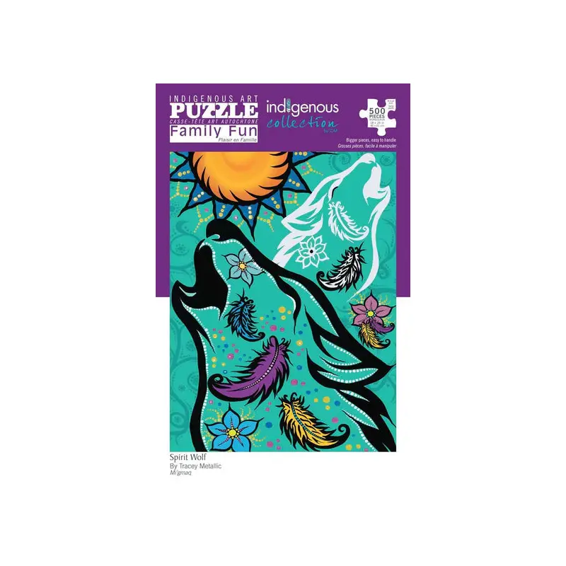 Spirit Wolf 500 PIECE PUZZLE