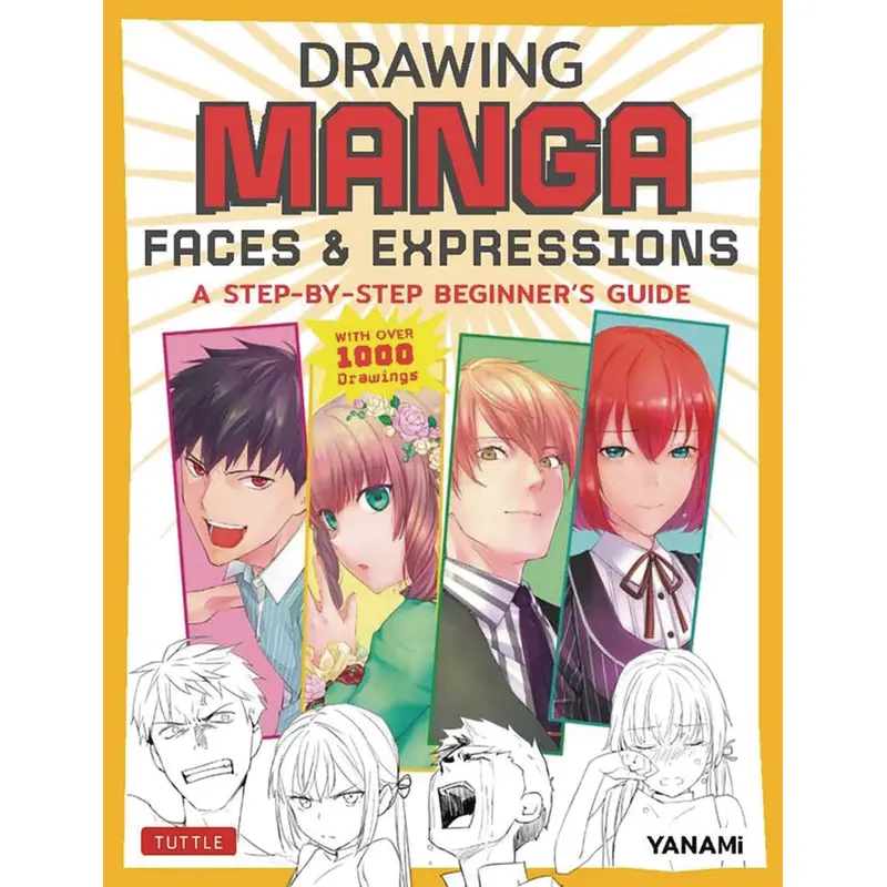 DRAWING MANGA FACES & EXPRESSIONS SC