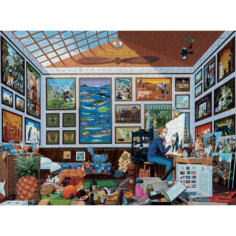 Mike Wilks - The Ultimate Alphabet: The Letter P (Pomegranate 1000pc)