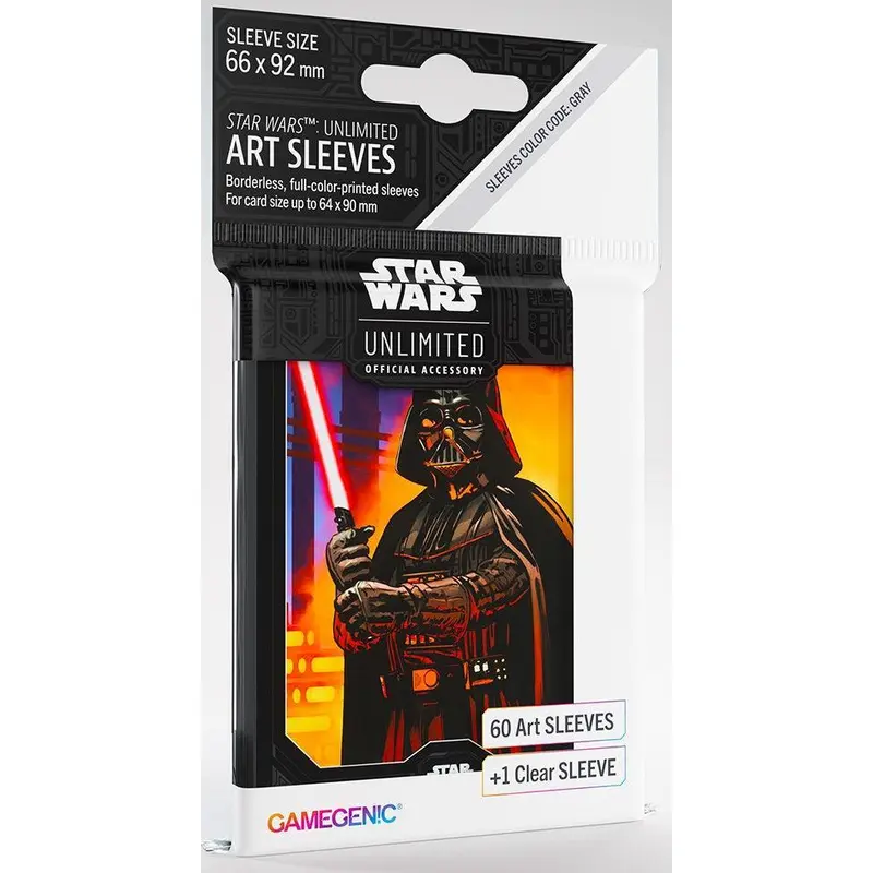 Gamegenic Star Wars Unlimited Art Sleeves - Darth Vader