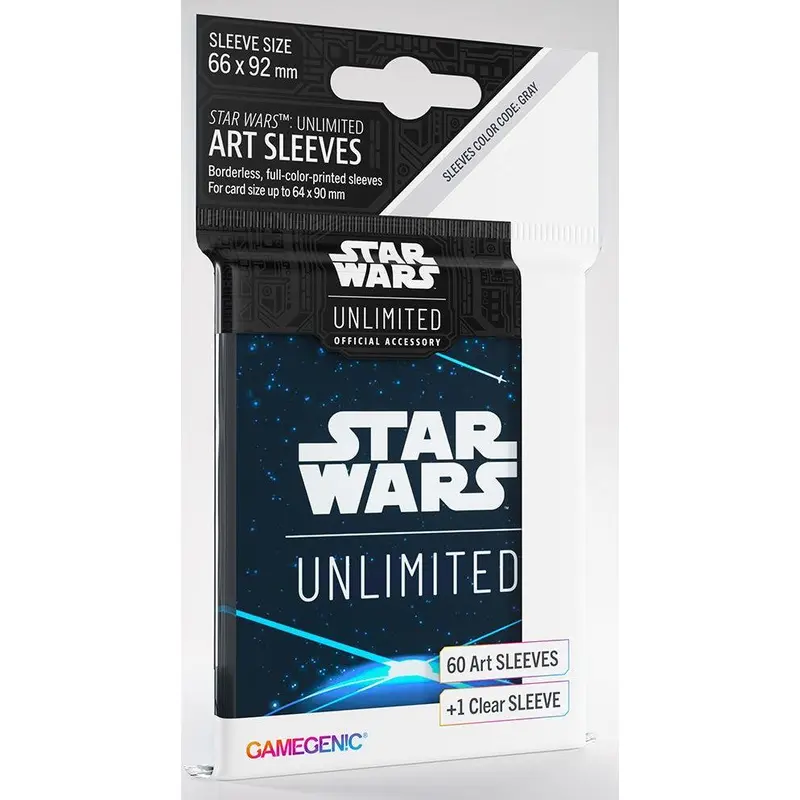 Gamegenic Star Wars Unlimited Art Sleeves - Space Blue
