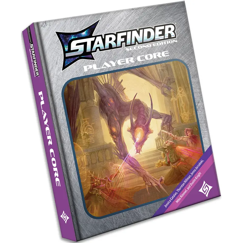 STARFINDER 2E PLAYER CORE RETAILER COVER HC