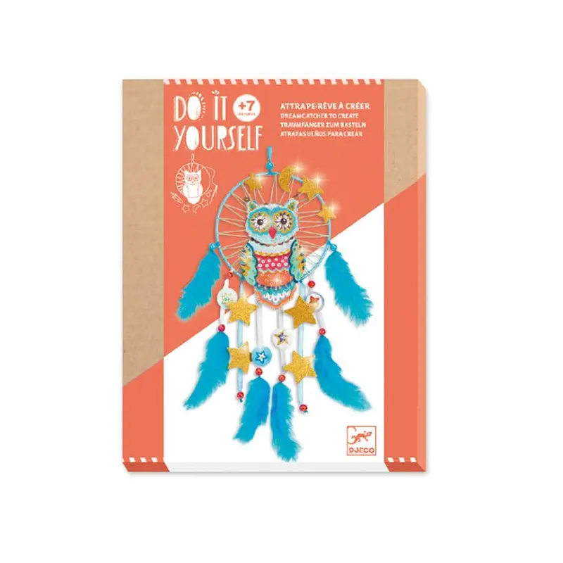 DIY / Dreamcatchers / Golden owl