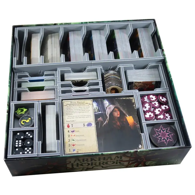 Folded Space: Arkham Horror Third Edition box organizer