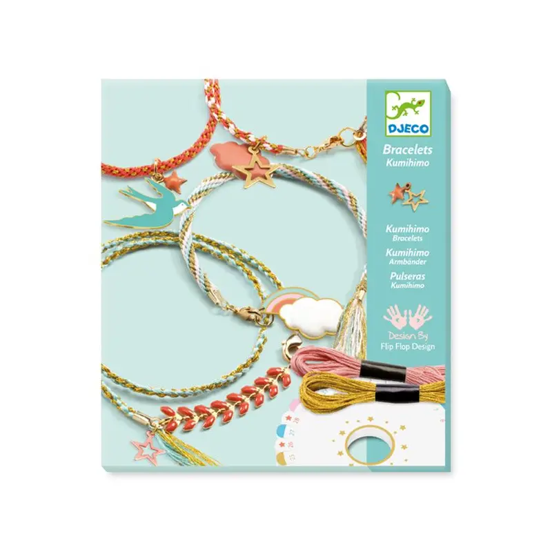 Kumihimo Bracelets / Celeste