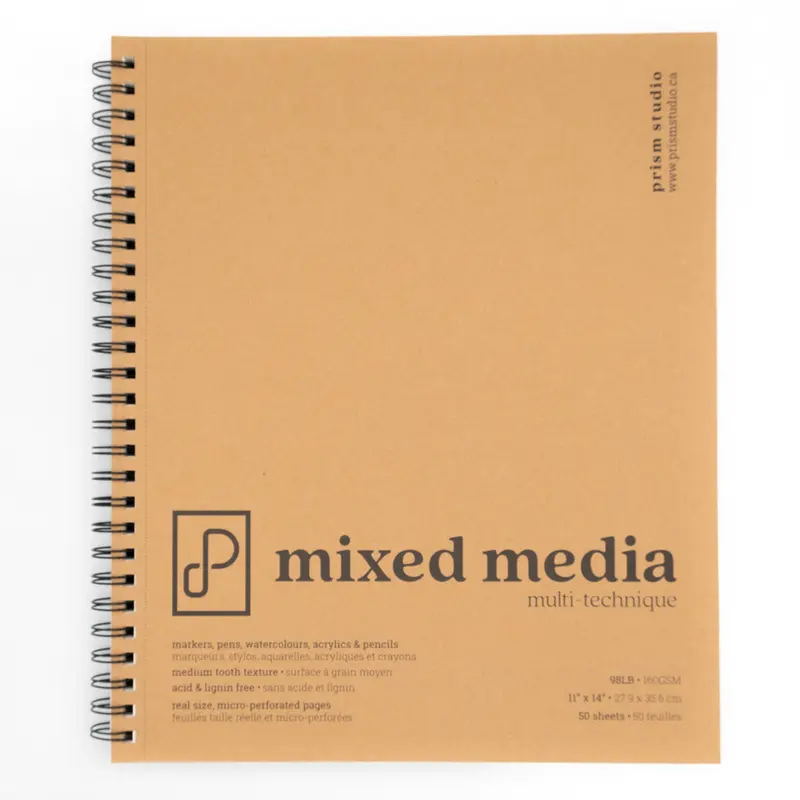 Mixed Media Paper Pad, 11" x 14"