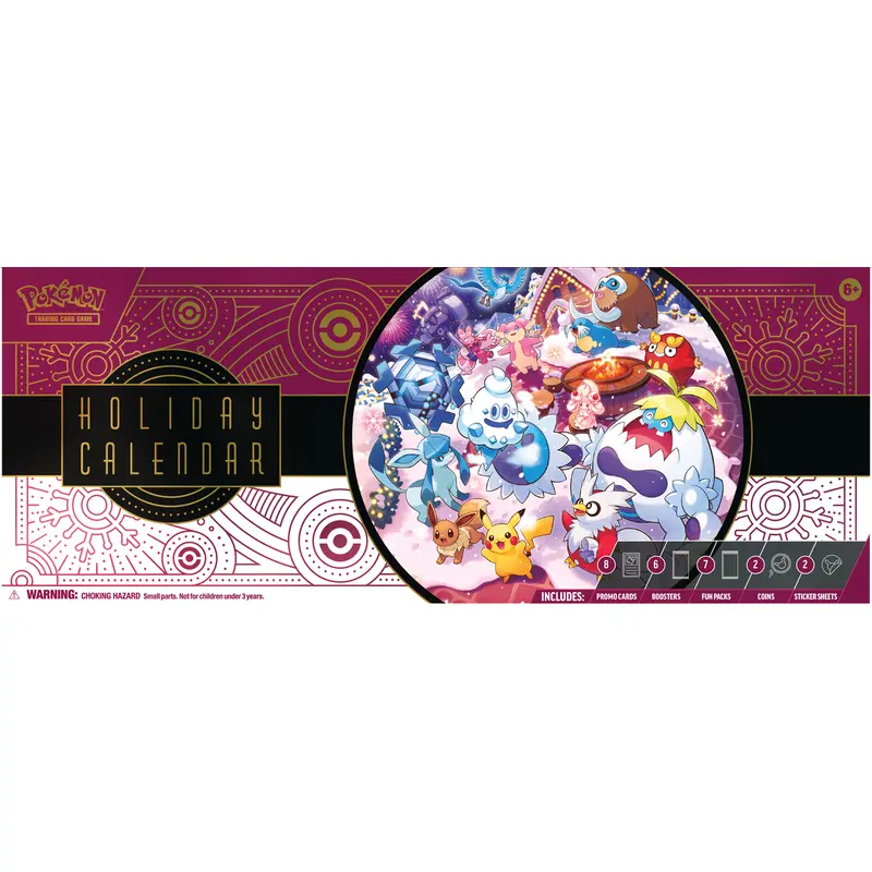POKEMON HOLIDAY CALENDAR 2025