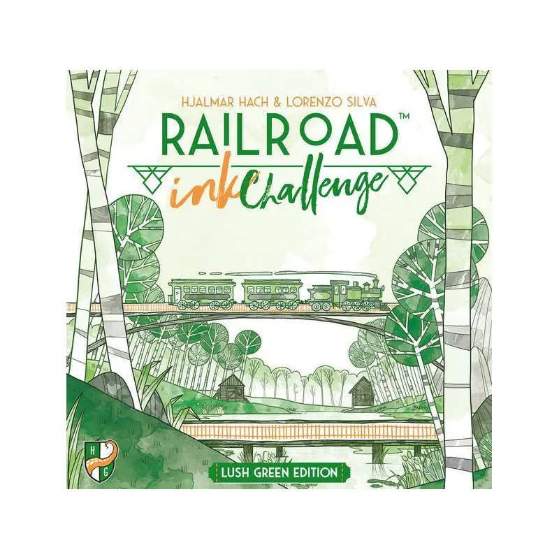 Railroad Ink Challenge: Lush Green