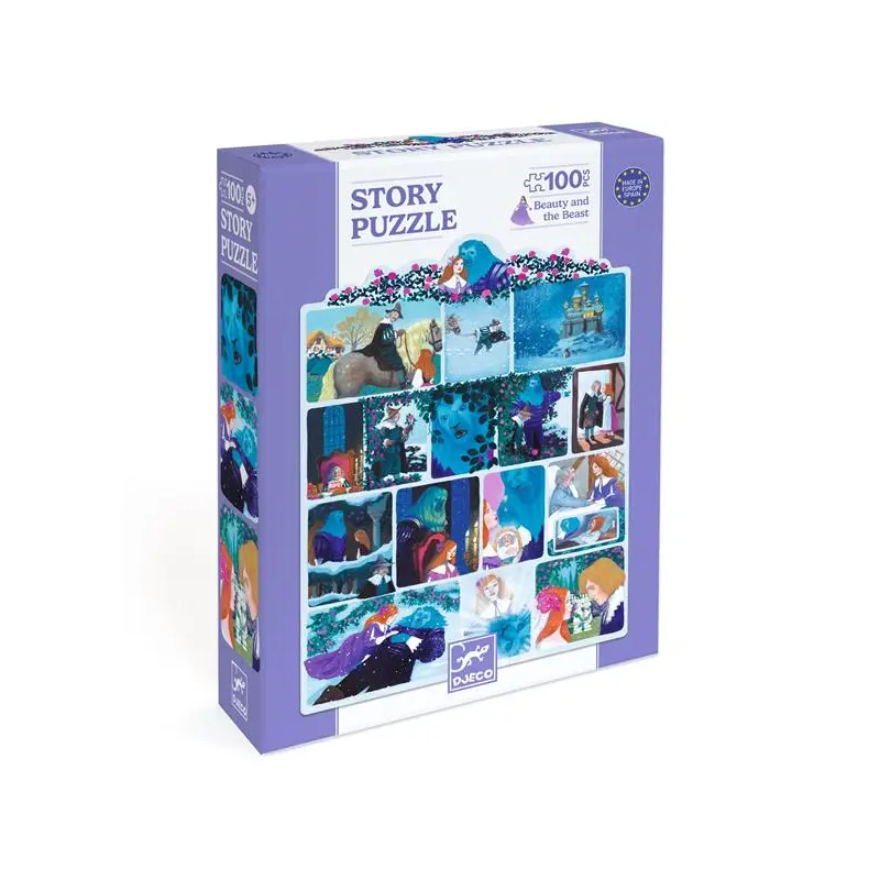 Story puzzle / Beauty and the Beast /100 pcs