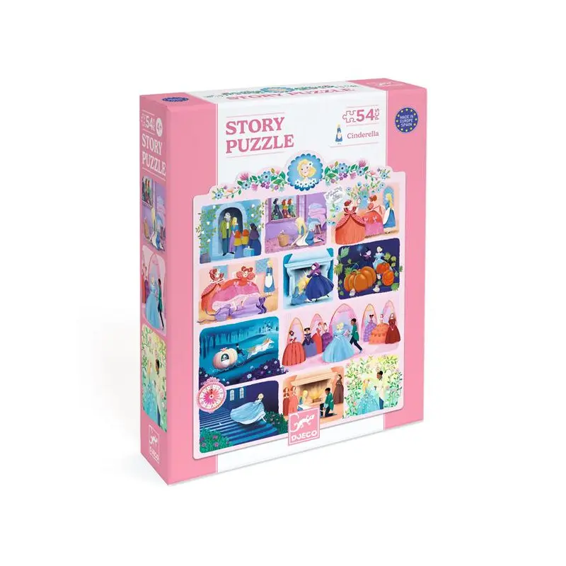 Story puzzle / Cinderella / 54 pcs