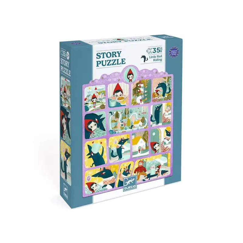 Story puzzle / Little Red Riding Hood / 35 pcs