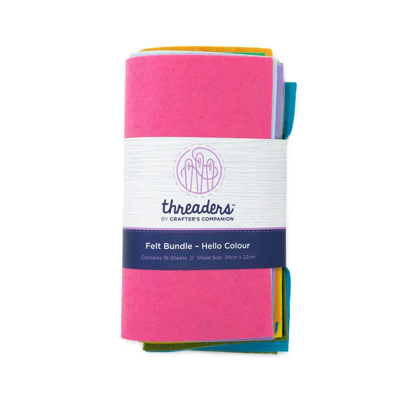 Threaders Felt Bundle, Hello Colour