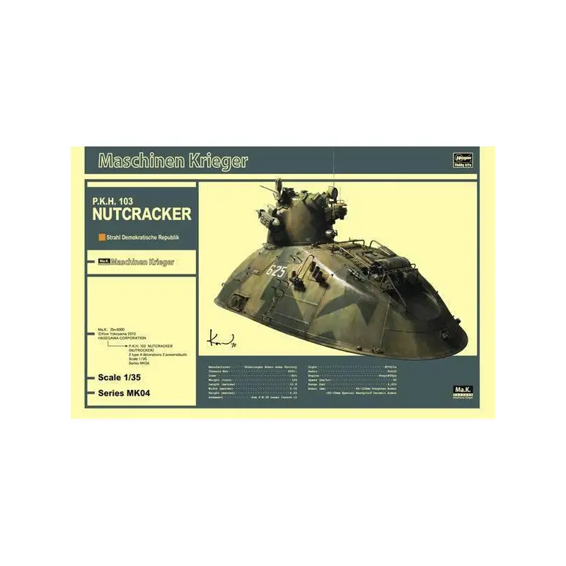 Maschinen Krieger 1/35 P.K.H. 103 NUTCRACKER Ma.K