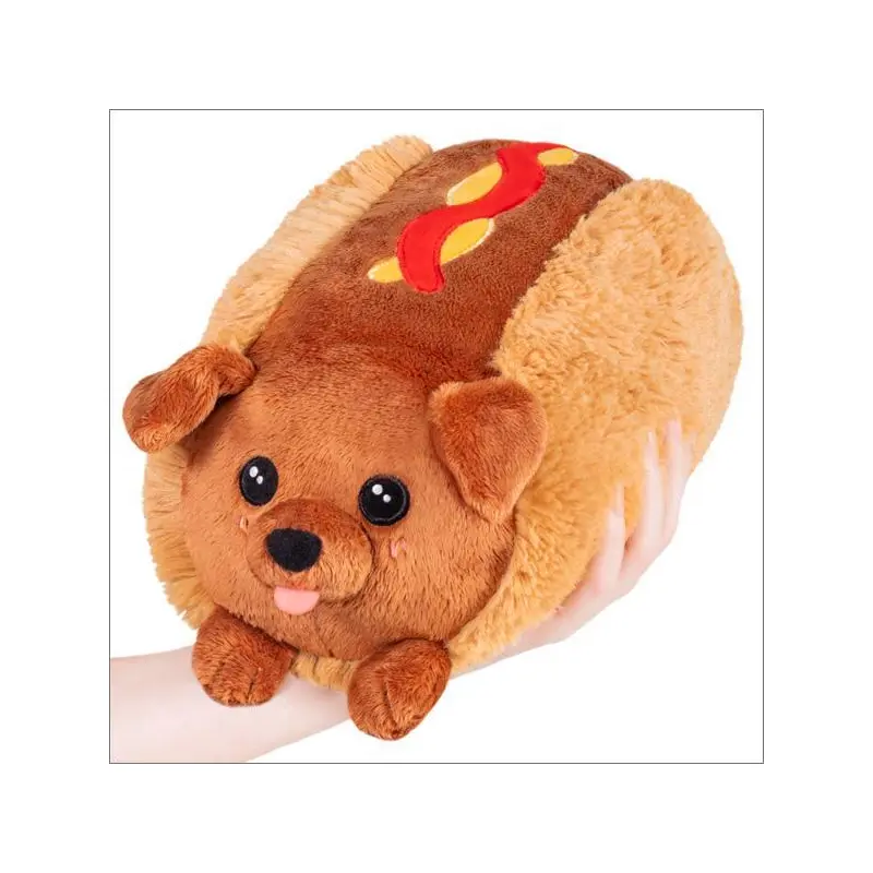 Mini Squishable Dachshund Hot Dog (7")