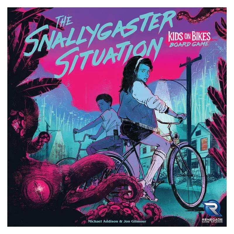 The Snallygaster Situation: A Kids on Bikes Board Game