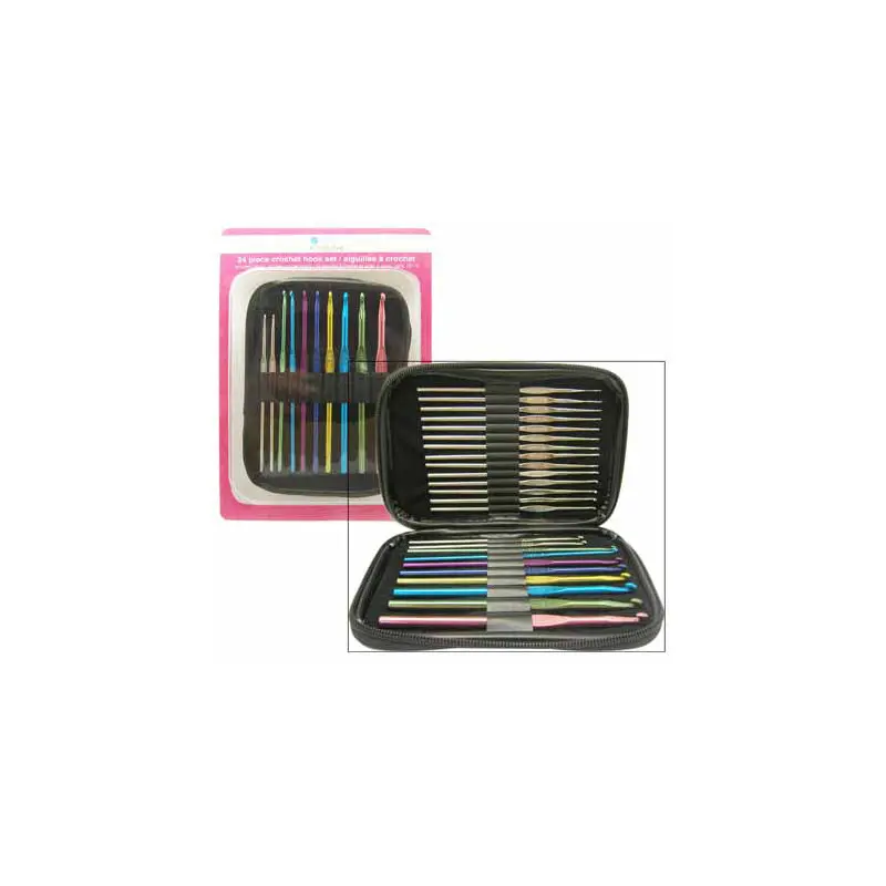 LOVE KNITTING Crochet Hooks Set - 24pcs.