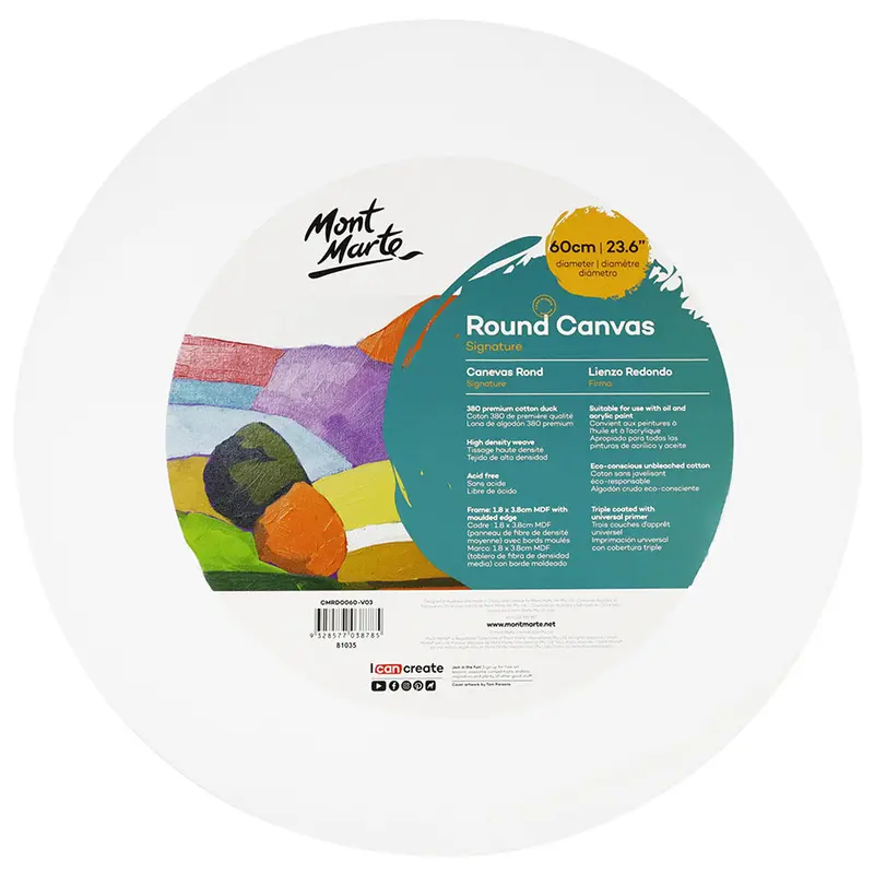 MONT MARTE Canvas Round 24 (60cm)