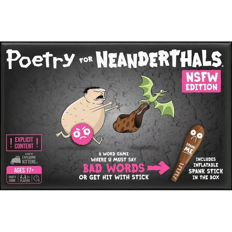 POETRY FOR NEANDERTHALS NSFW