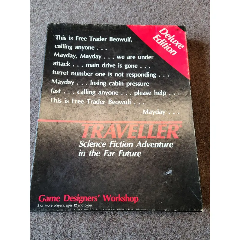 Traveller Deluxe Edition Boxed Set (2nd Edition; GDW) USED
