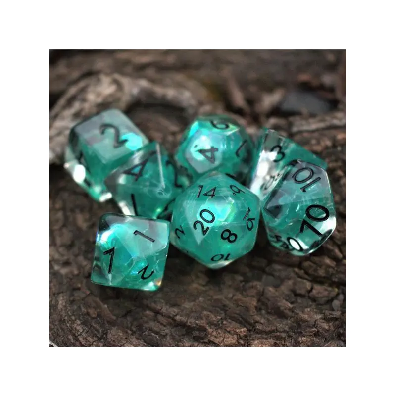 Triton's Daughter Mermaid (7-Die RPG Set)