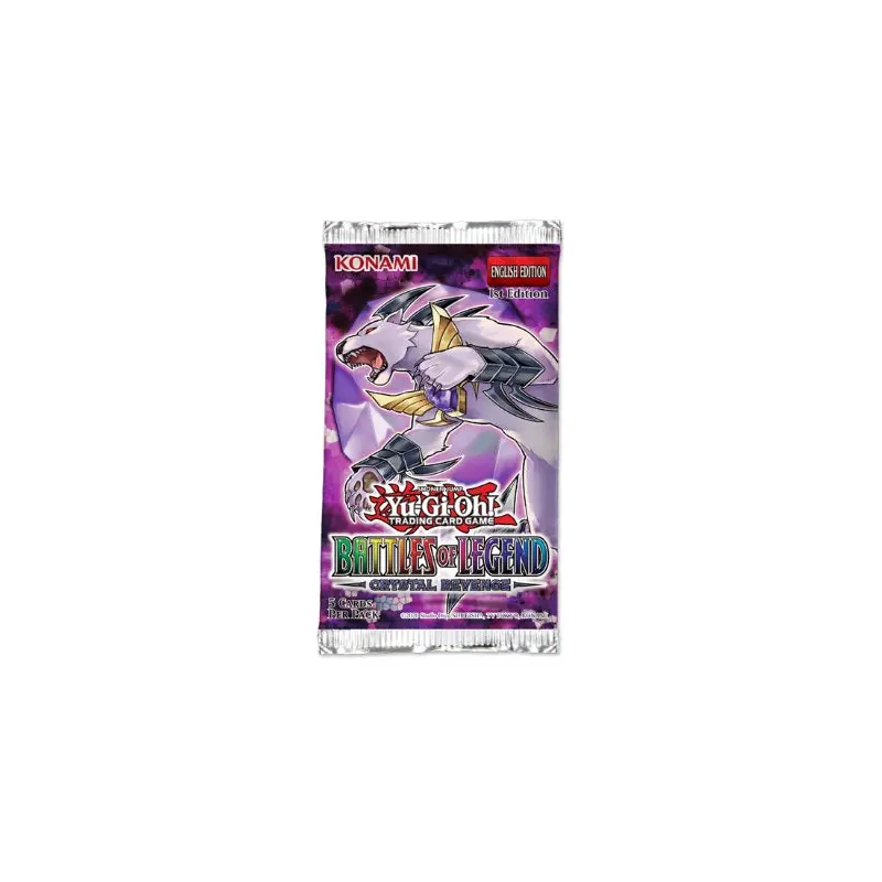 YGO BATTLES OF LEGEND: CRYSTAL REVENGE Boosters